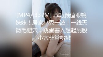 [MP4/ 337M] 乖巧颜值眼镜妹妹！居家小秀一波！一线天微毛肥穴，跳蛋塞入翘起屁股，小穴非常粉嫩