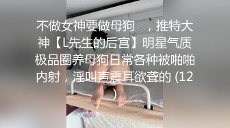 不做女神要做母狗✌，推特大神【L先生的后宫】明星气质极品圈养母狗日常各种被啪啪内射，淫叫声震耳欲聋的 (12)