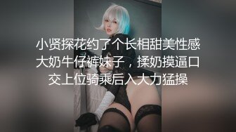 小贤探花约了个长相甜美性感大奶牛仔裤妹子，揉奶摸逼口交上位骑乘后入大力猛操