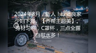 2024年8月，新人！绿播良家少妇下海。【乔帮主超美】。身材匀称，C罩杯，三点全露自慰水多！