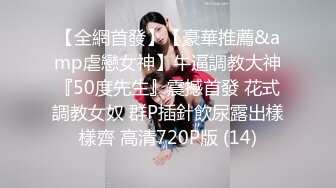 【全網首發】【豪華推薦&amp虐戀女神】牛逼調教大神『50度先生』震撼首發 花式調教女奴 群P插針飲尿露出樣樣齊 高清720P版 (14)