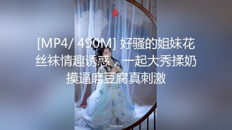 [MP4/ 490M] 好骚的姐妹花丝袜情趣诱惑，一起大秀揉奶摸逼磨豆腐真刺激