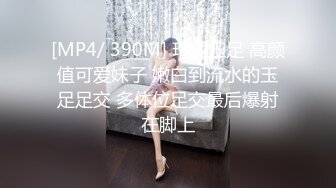 [MP4/ 390M] 玲珑玉足 高颜值可爱妹子 嫩白到流水的玉足足交 多体位足交最后爆射在脚上